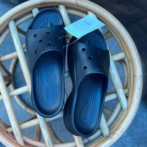 CROCS Classic Black Slide Sandals